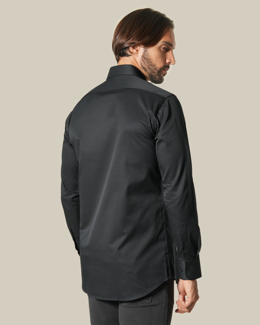 chemise classique en coton à manches longues