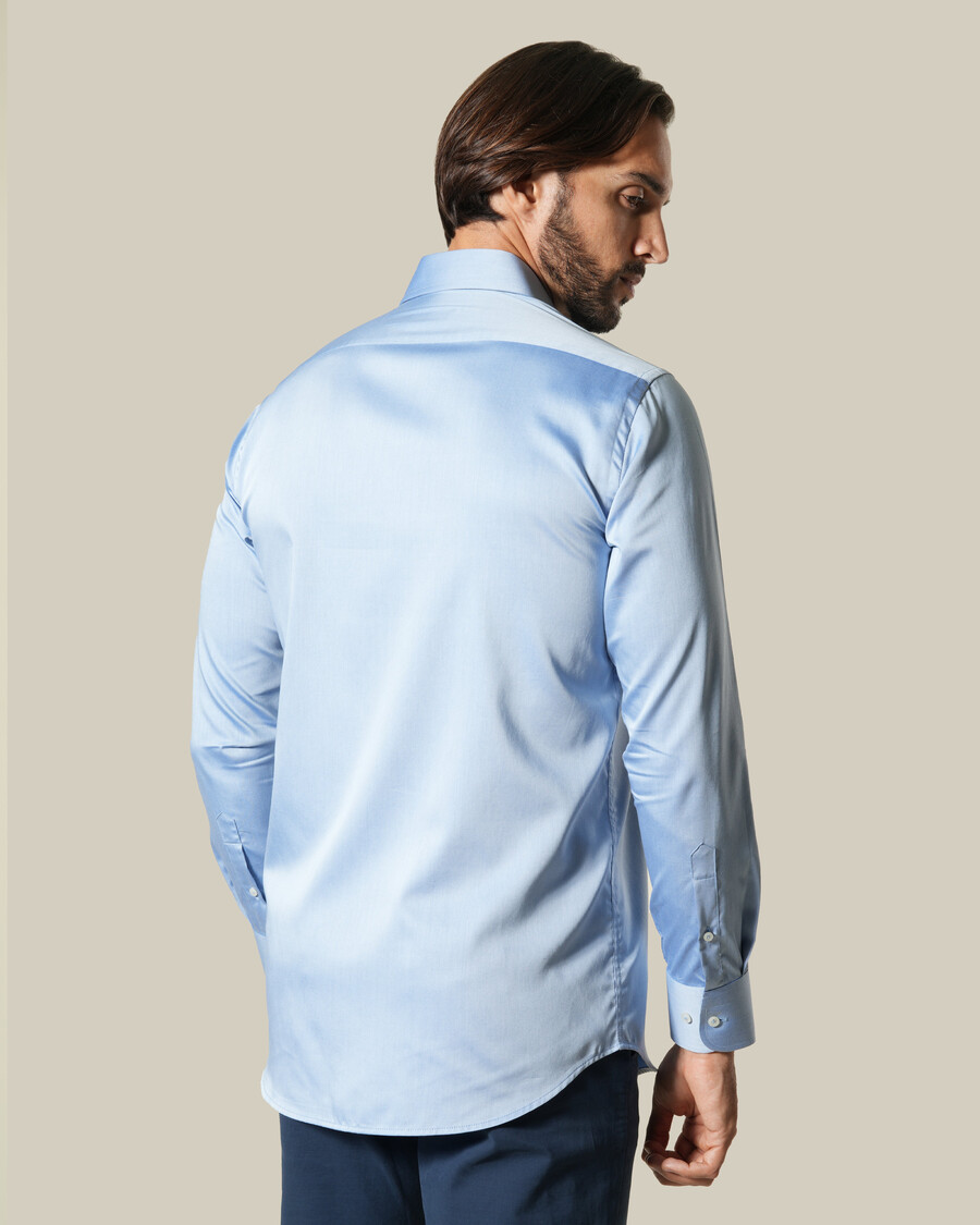 chemise classique en coton à manches longues