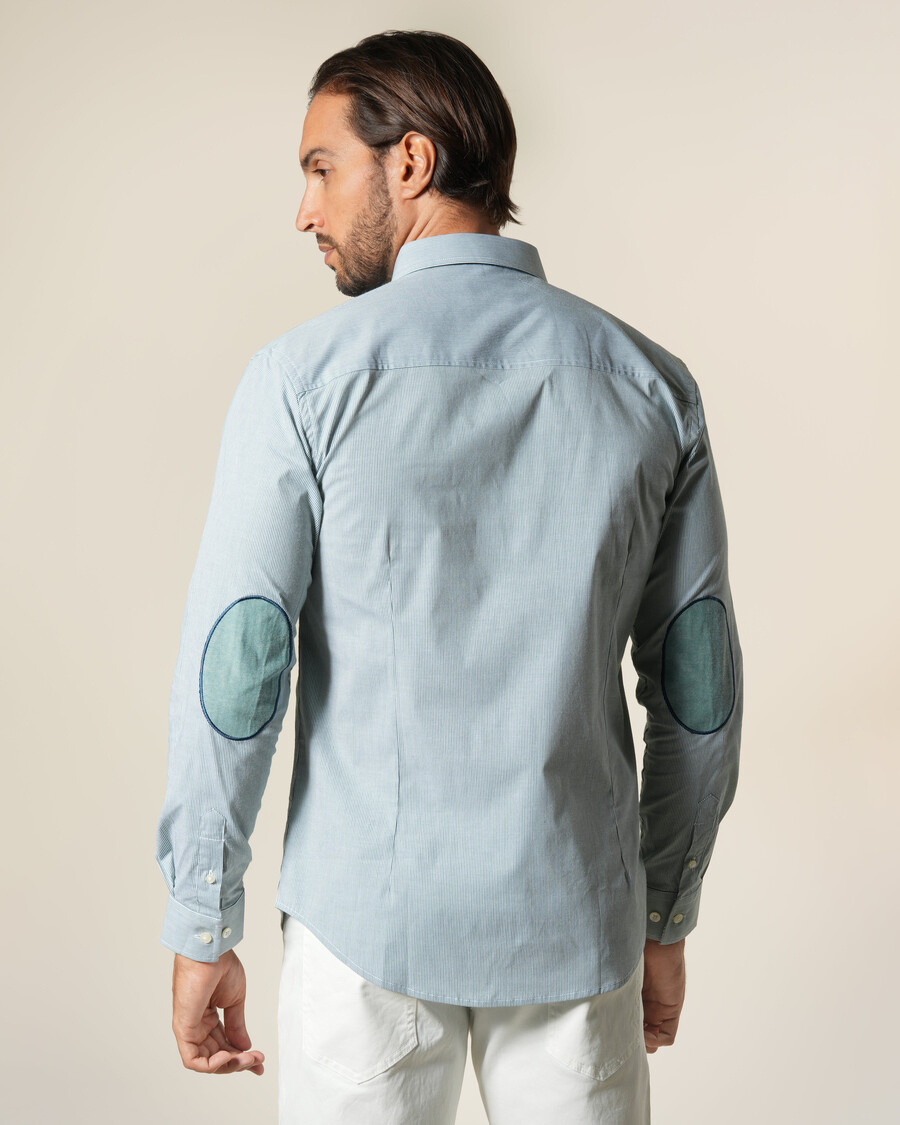 chemise rayée à manches longues