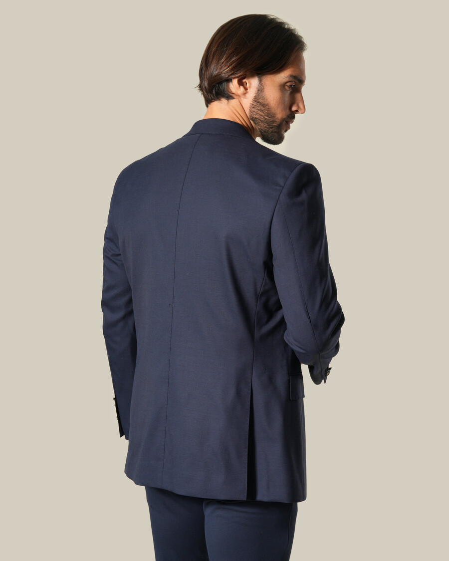 veste de costume à simple boutonnage coupe classique