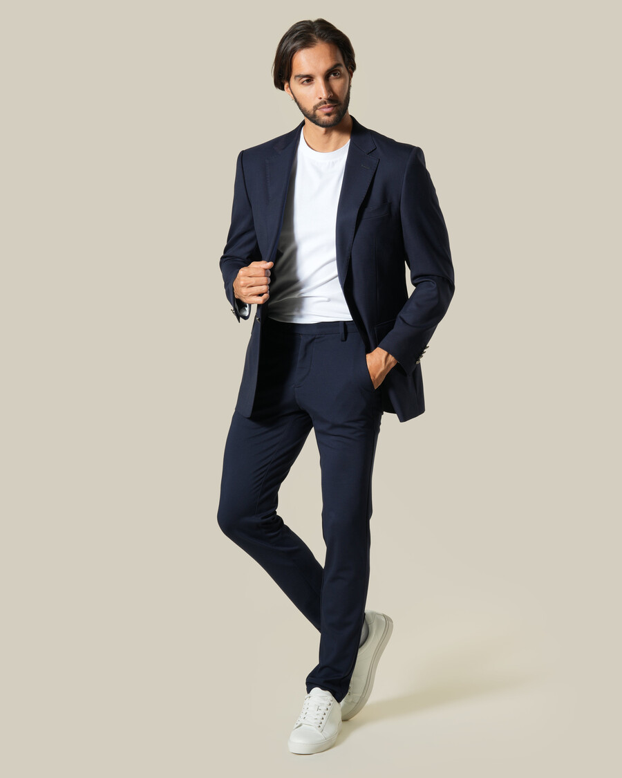 veste de costume à simple boutonnage coupe classique