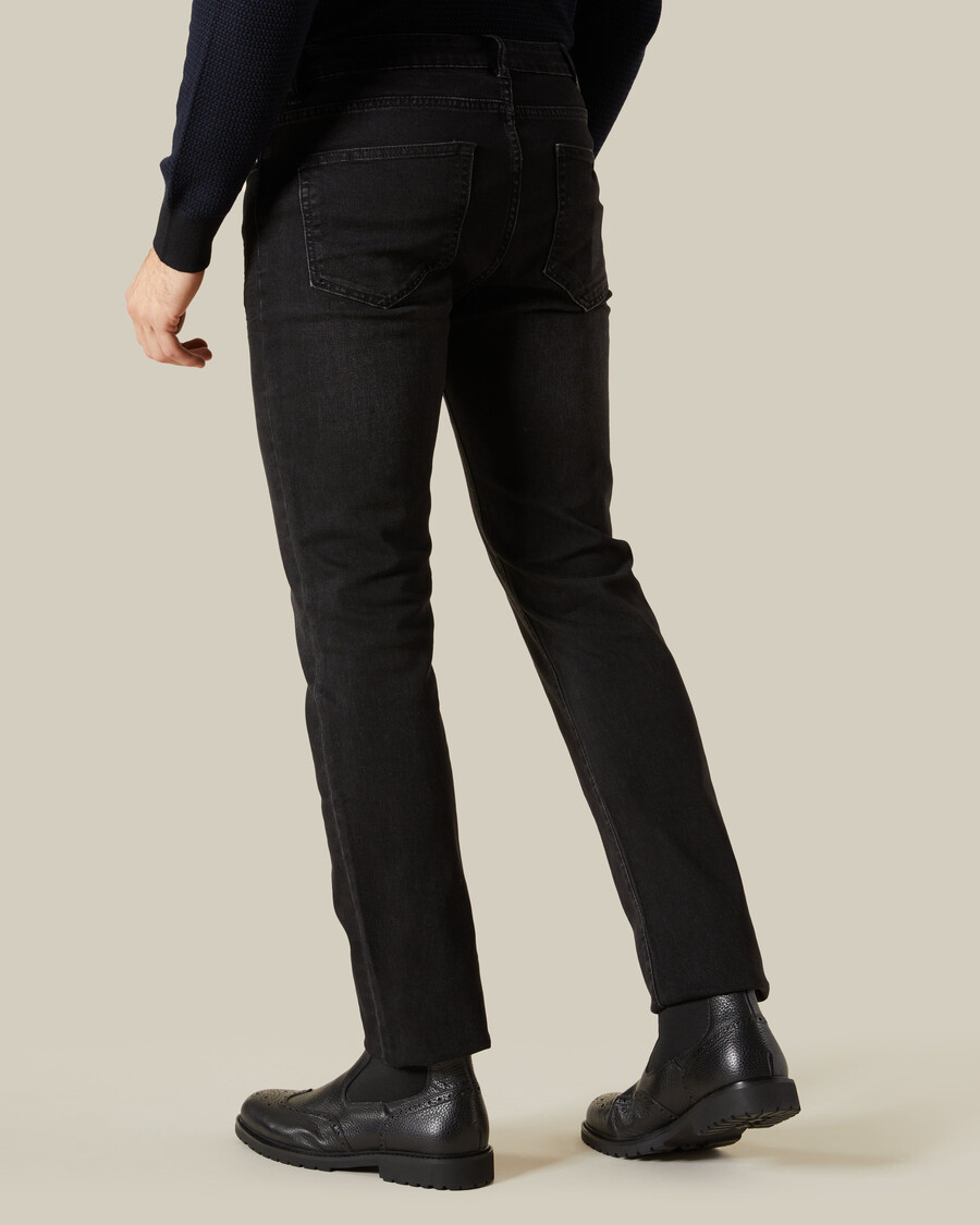 jean en denim coupe régulière
