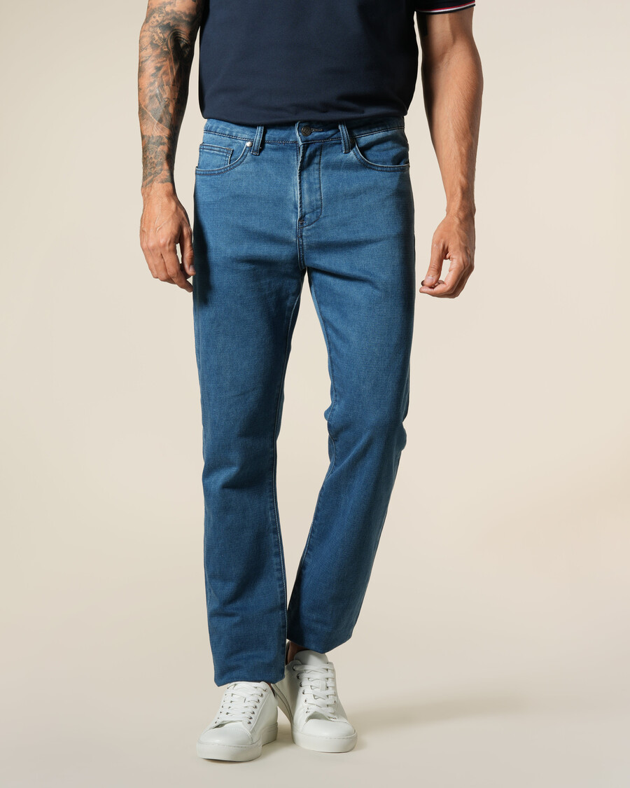jeans slim en denim