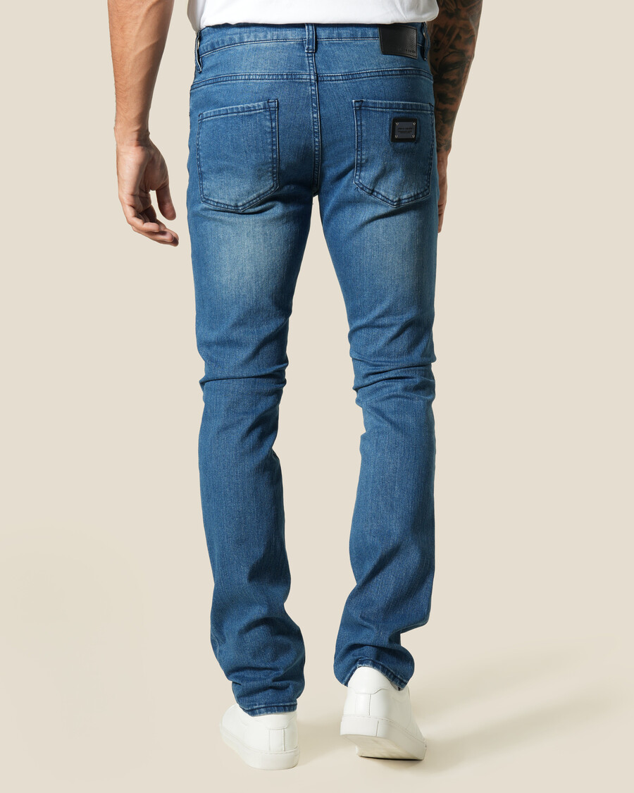 jeans slim en denim