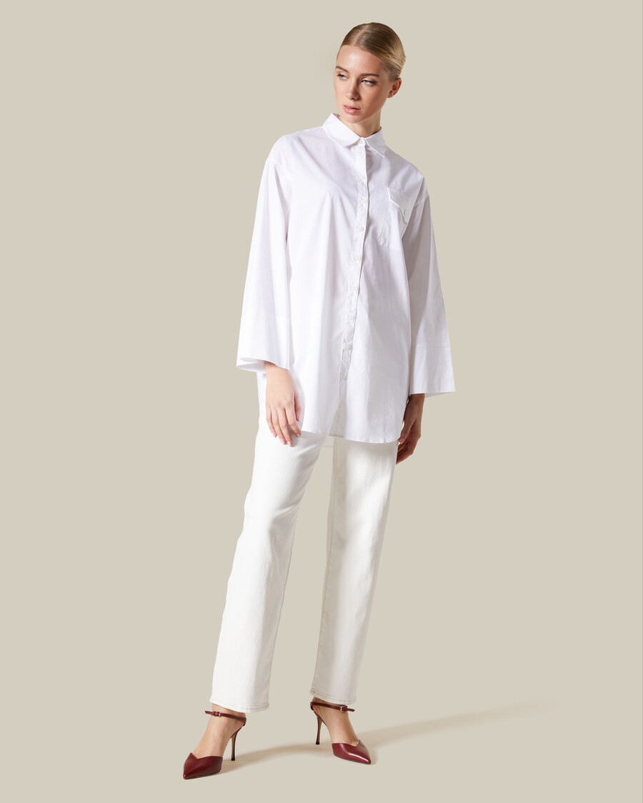 chemise à nœud papillon