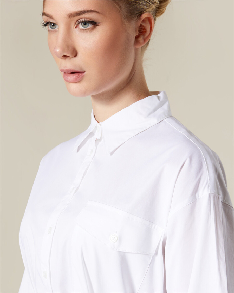 chemise à nœud papillon