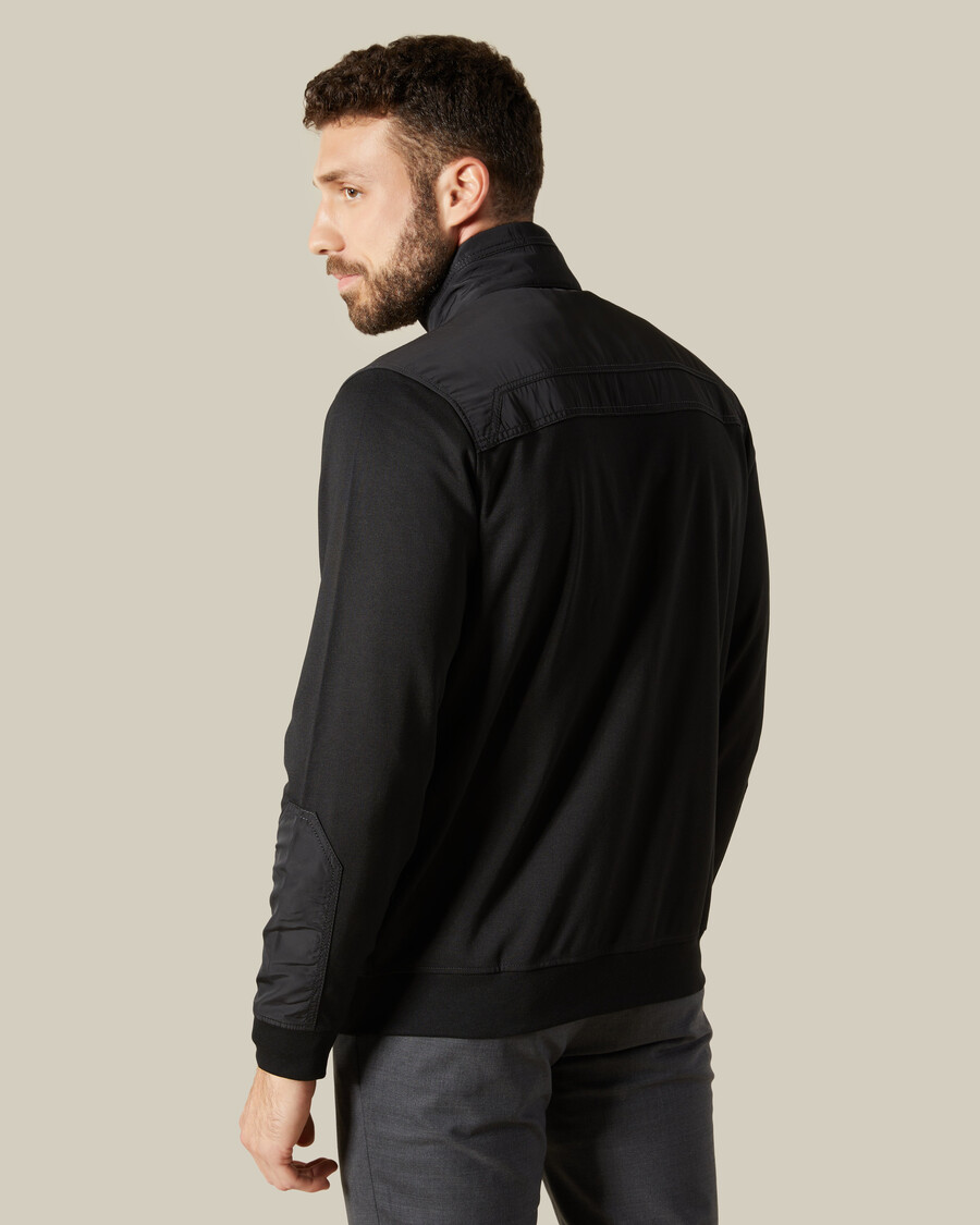 veste à fausses coutures apparentes