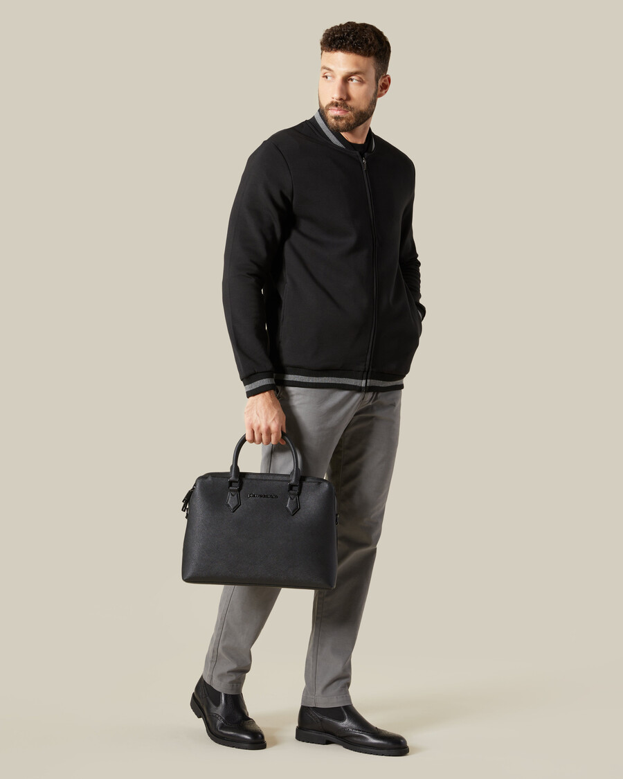 veste zippée monochrome