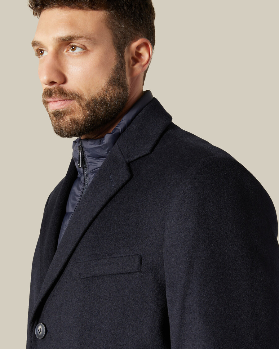manteau coupe droite