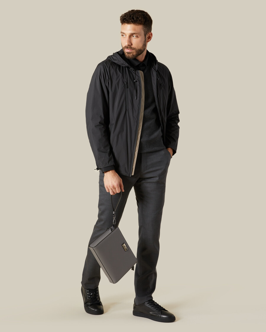 parka à capuche