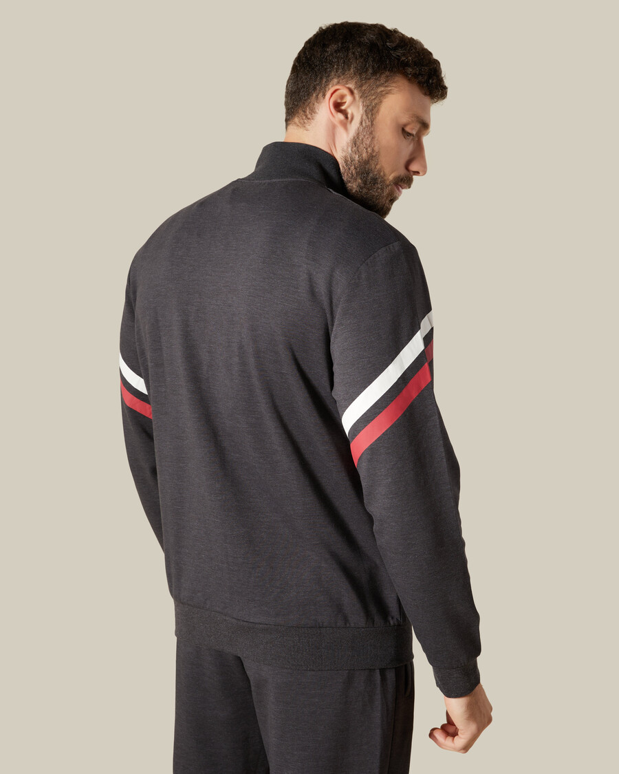 veste de survêtement à deux bandes