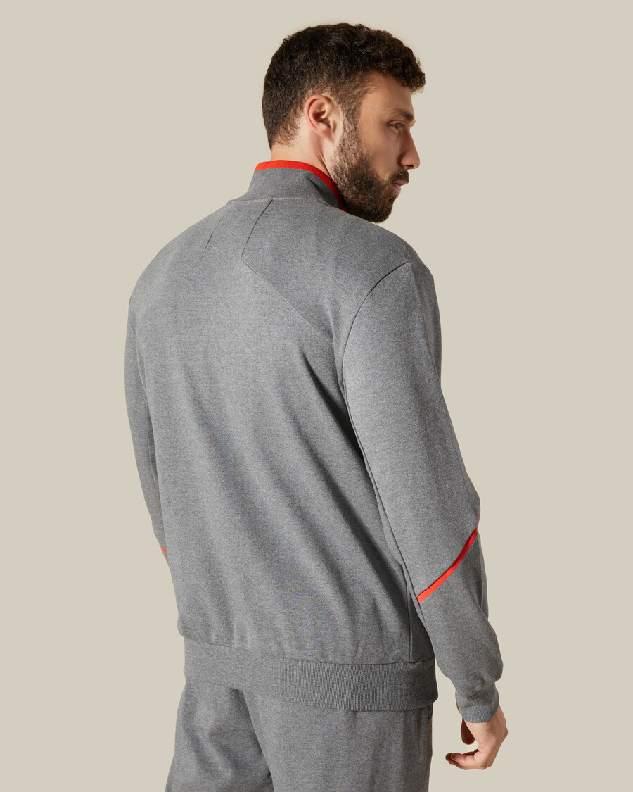 veste de survêtement bicolore