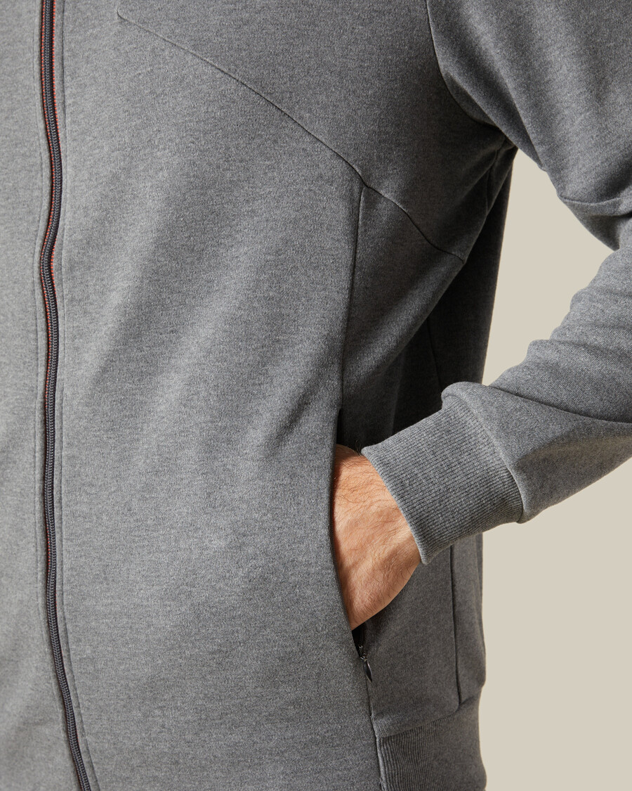 veste de survêtement bicolore