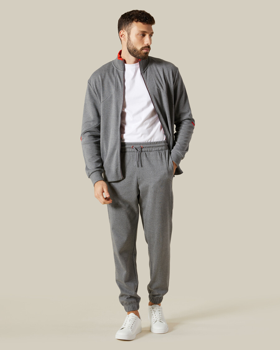 veste de survêtement bicolore