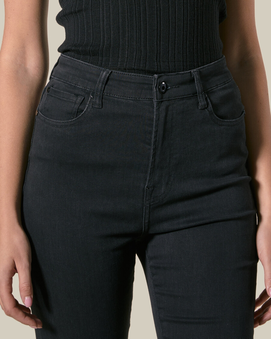 jean skinny taille haute