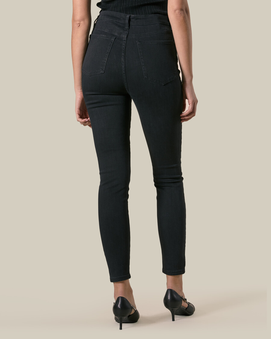 jean skinny taille haute