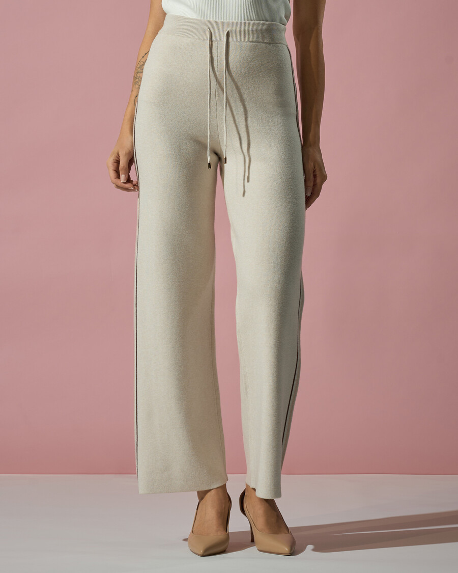 pantalon en maille douce