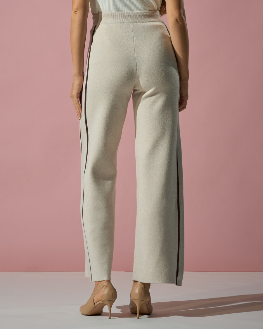 pantalon en maille douce