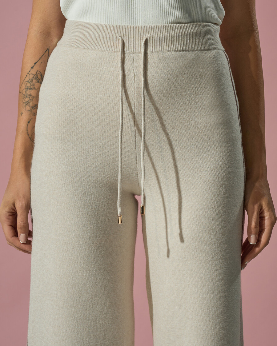 pantalon en maille douce