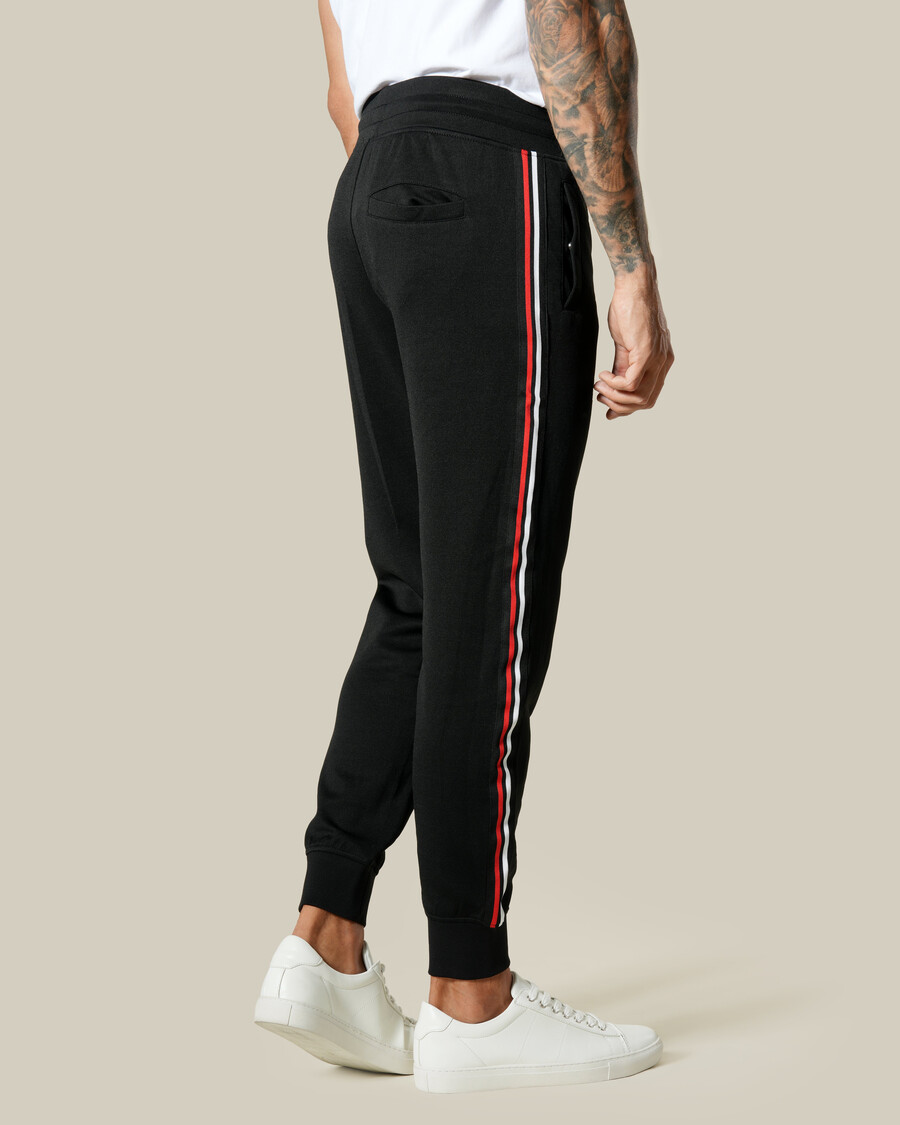 pantalon de survêtement rayé