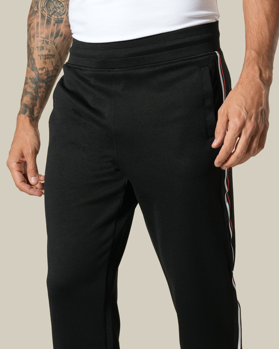 pantalon de survêtement rayé