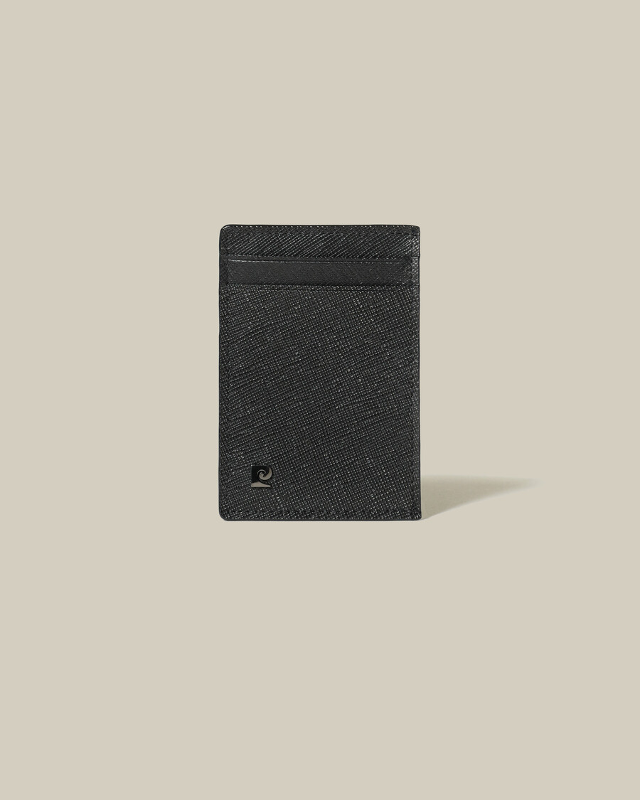 porte-cartes texturé orné