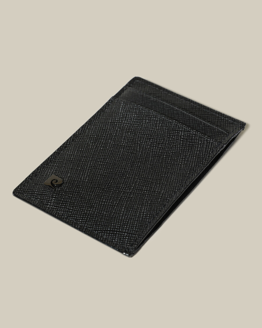 porte-cartes texturé orné