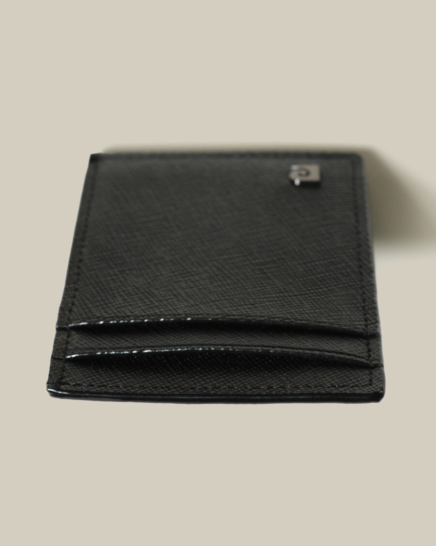 porte-cartes texturé orné